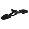 Duffle Coat Fastener [ 95 mm ] – black,  thumbnail number 1