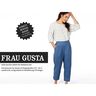 FRAU GUSTA Relaxed Trousers with Pleated Elasticated Waist | Studio Schnittreif | XS-XXL,  thumbnail number 1