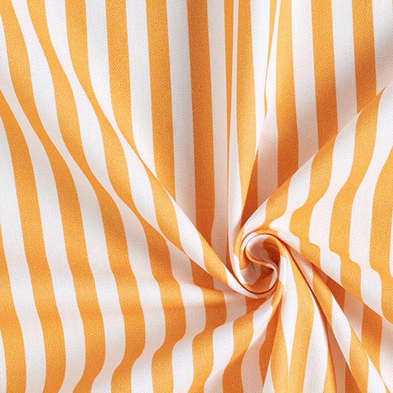 Decor Fabric Half Panama Vertical stripes – light orange/white,  image number 3