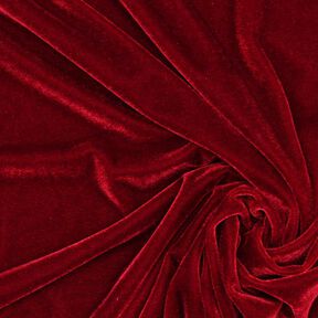 Stretch Velvet carmine, 