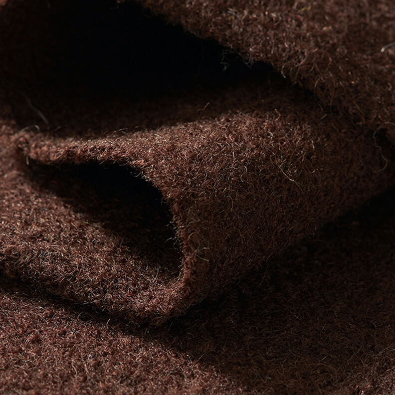 Fulled woollen loden – dark brown,  image number 4
