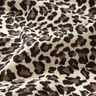 Double Gauze/Muslin Leopard Print – light beige/chocolate,  thumbnail number 2