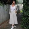 FRAU CARRY - wide skirt with elastic waistband in the back, Studio Schnittreif | XS - XXL,  thumbnail number 4