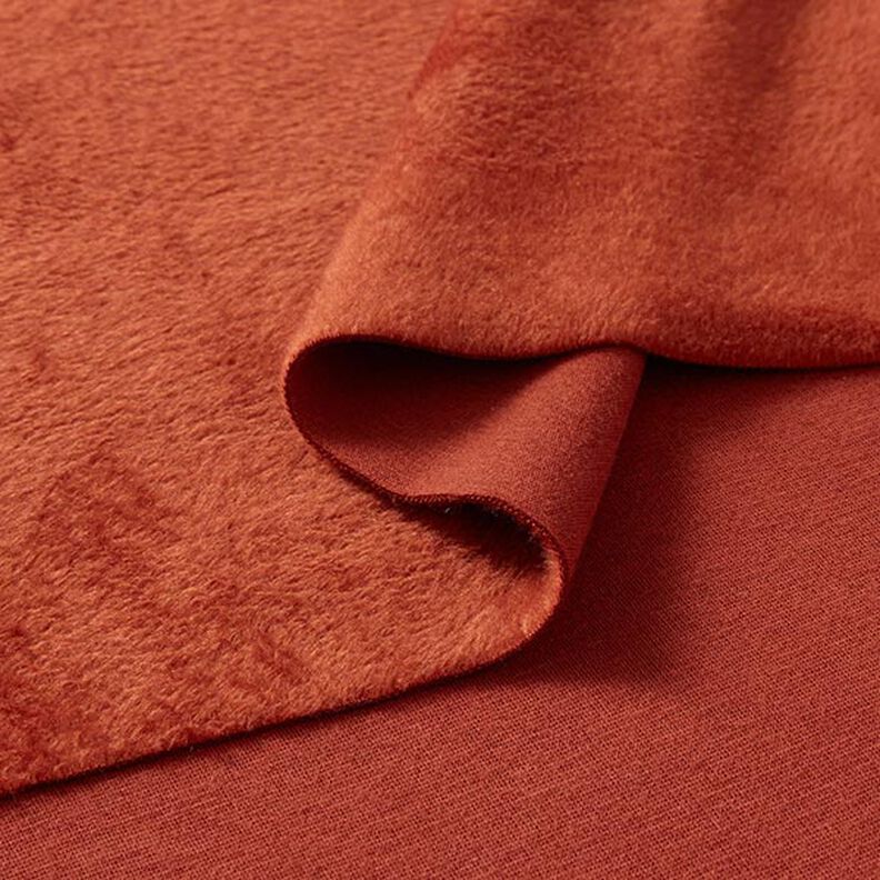 Alpine Fleece Comfy Sweatshirt Plain – terracotta,  image number 4