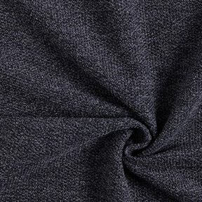 Mottled Bouclé Knit – midnight blue, 
