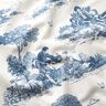 Decor Fabric Half Panama Shepherd – denim blue/offwhite,  thumbnail number 2