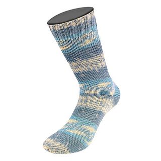 Meilenweit 100 Denim Mix Blue, 100g | Lana Grossa – silver/light grey, 