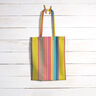 Outdoor Fabric Canvas Stripes – salmon/mustard,  thumbnail number 10