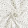 Cotton jersey irregular dots – white,  thumbnail number 3