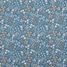 Coated Cotton colourful floral meadow – light wash denim blue/light blue,  thumbnail number 1