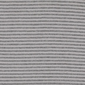 Ribbing Striped tubular fabric – silver/dark grey, 