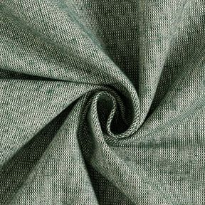 Decorative fabric, ribbed texture, recycled – dark green, 