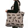 Decor Fabric Half Panama cats – black,  thumbnail number 7
