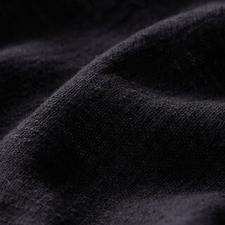 Cotton Linen Look – black, 