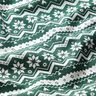 Cotton Poplin Norwegian pattern – fir green,  thumbnail number 2