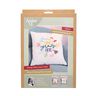 Love Grows Cushion Cover Embroidery Kit,  thumbnail number 3