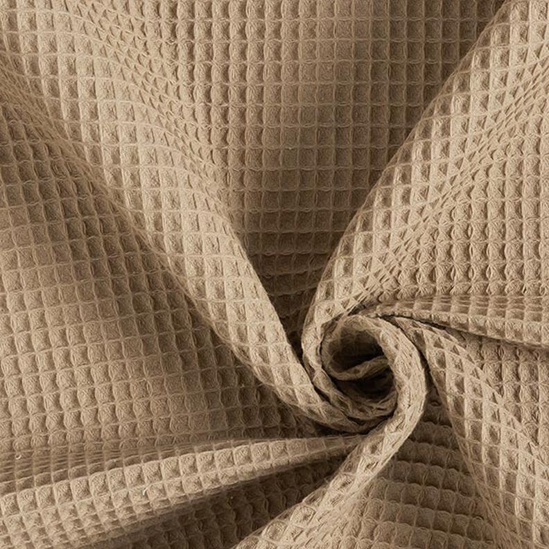 Waffle Piqué – beige,  image number 1