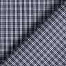 Shirt fabric double check – navy blue/burgundy,  thumbnail number 4
