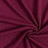Plain Ribbed Jersey – burgundy,  thumbnail number 3