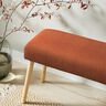 Fine melange upholstery fabric – terracotta,  thumbnail number 6
