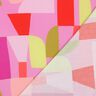 LENZING™ ECOVERO™ viscose fabric  Shape Shifter | Nerida Hansen – pastel violet/fire red,  thumbnail number 4