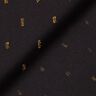 Glitter Droplets Viscose – black,  thumbnail number 5