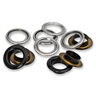 Eyelets with washers [15 pieces | Ø 14 mm] | Prym – black/metallic silver,  thumbnail number 2