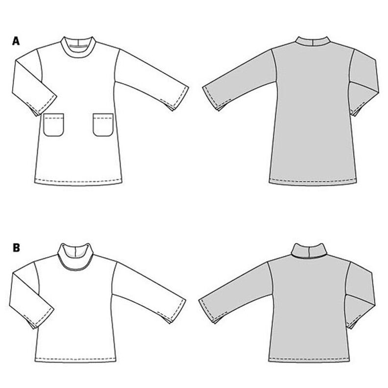 Plus-Size Dress / Shirt | Burda 5866 | 44-54,  image number 8