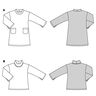 Plus-Size Dress / Shirt | Burda 5866 | 44-54,  thumbnail number 8