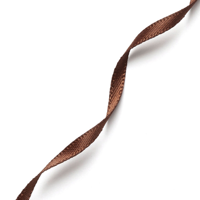 Satin Ribbon [3 mm] – dark brown,  image number 3