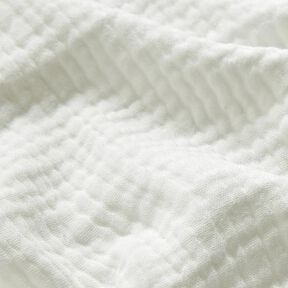 GOTS Triple-Layer Cotton Muslin – offwhite, 