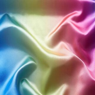 Polyester satin rainbow gradient, 