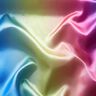 Polyester satin rainbow gradient,  thumbnail number 2