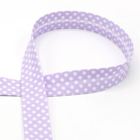 Bias binding Dots [18 mm] – mauve, 