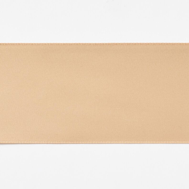 Satin Ribbon [50 mm] – beige,  image number 1