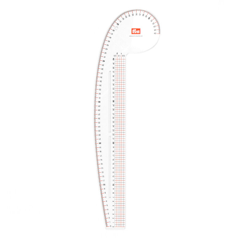 Curve Ruler 40 x 65 cm – transparent | Prym,  image number 1