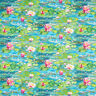 Digital print decorative fabric Monet – turquoise,  thumbnail number 1
