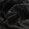 Transparent pleated glitter stripes – black,  thumbnail number 5