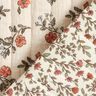 Muslin Quilted Fabric romantic flowers – offwhite/pale berry,  thumbnail number 6