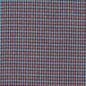 Viscose Blend Check with glitter – turquoise/orange,  thumbnail number 1