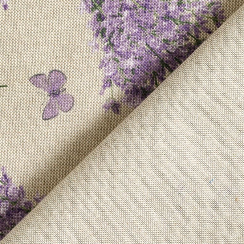 Coated Cotton Lavender bouquet – natural/lavender,  image number 5