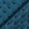 Cosy Fleece Embossed Dots – petrol,  thumbnail number 4