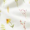 Cotton Jersey watercolour meadow flowers Digital Print – ivory/dusky pink,  thumbnail number 2