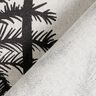 Decor Fabric Half Panama palms – black brown,  thumbnail number 4