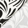 Viscose Jersey abstract flowers – black/ivory,  thumbnail number 4