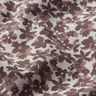 Sea of Flowers Cotton Poplin – taupe/brown,  thumbnail number 2