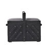 Sewing box Wood [36 x 19 x 30 cm] | Prym – black,  thumbnail number 3