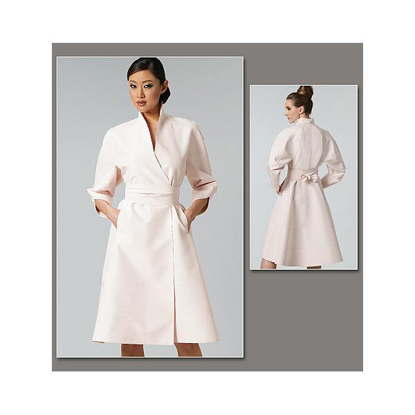 Swan-Neck Dress/ Belt by Ralph Rucci, Vogue 1239 |,  image number 3