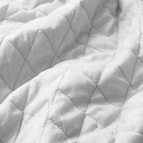 Quilted lining rhombus – silver grey, 