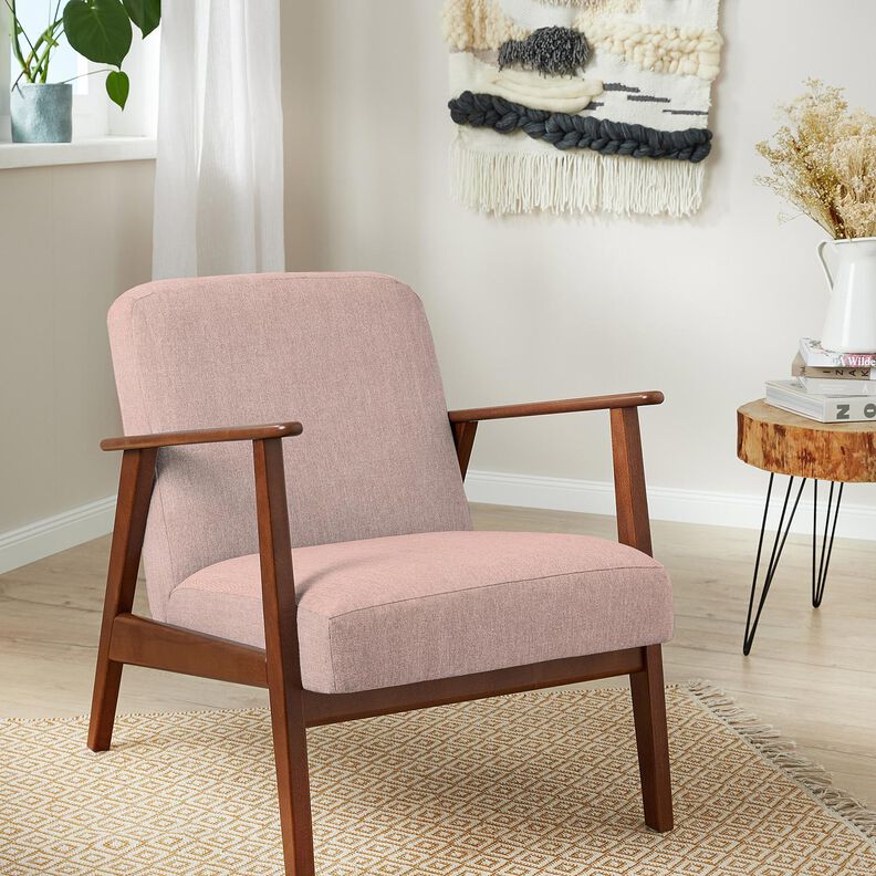 Upholstery Fabric Chenille fabric – rosé,  image number 6
